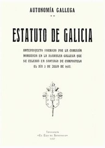 Proxecto de Estatuto Federal de Galicia