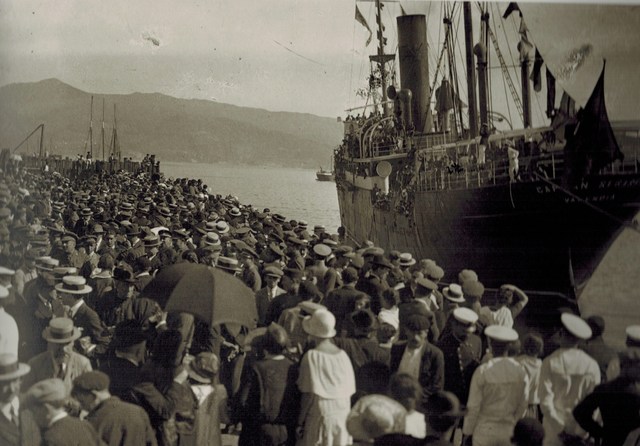 Crise de subsistencia por mala colleita e emigración cara a América