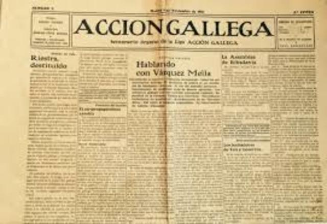 Acción Gallega, de Basilio Álvarez.