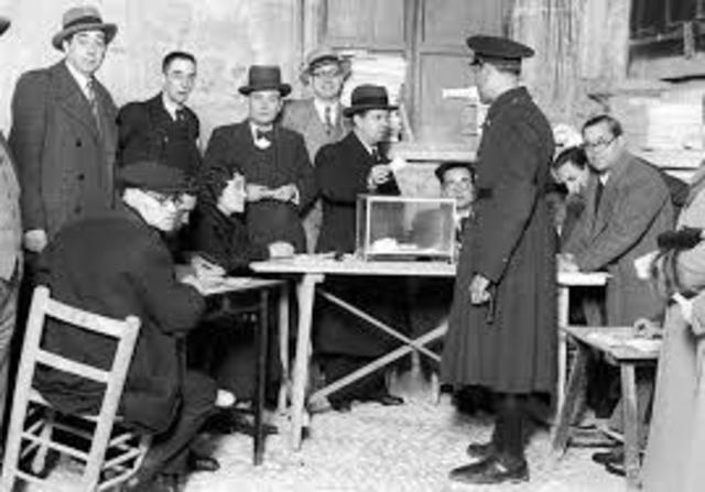 Triunfo da Fronte Popular en Galicia