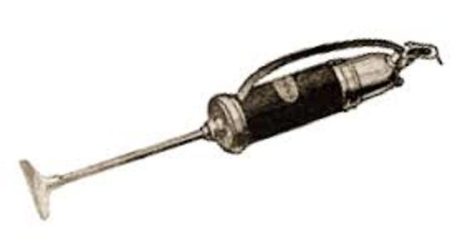 La aspiradora eléctrica "portátil".