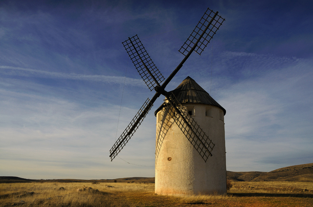 Molino de viento.