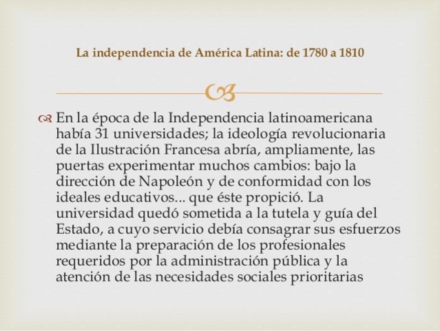 Independencia Latinoamericana