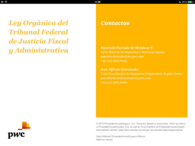 Ley Orgánica del Tribunal Fiscal de la Federación