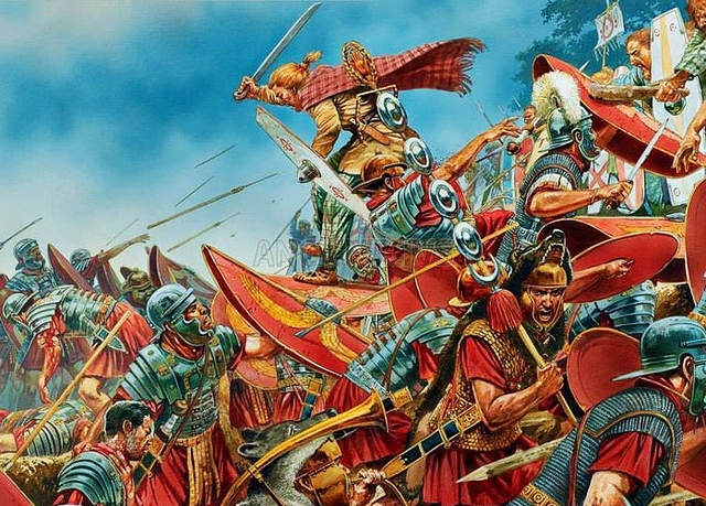 Завоевание Галлии Юлием Цезарем