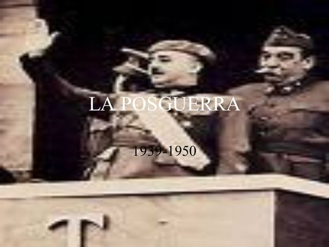 POSGUERRA