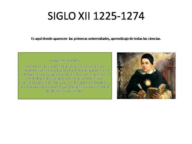 SIGLO XII