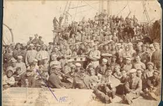 The first air  bombing on civiliation