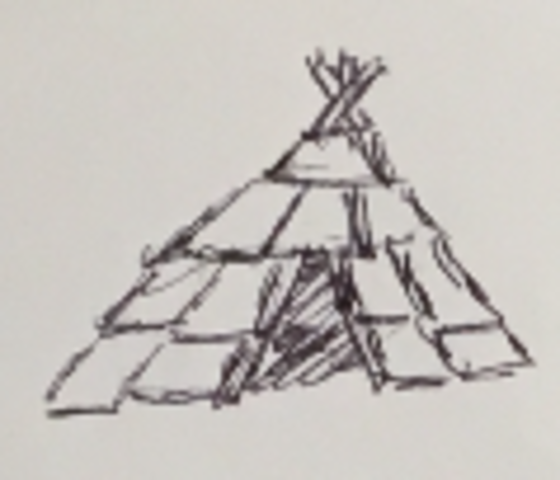 Primeres cases, o cabanes