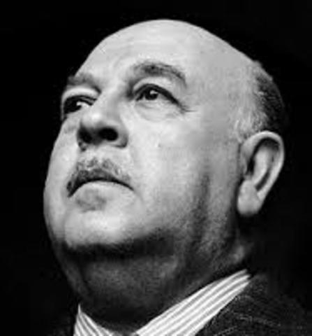 Alfonso Reyes. Nació en Monterrey el 17 de mayo de 1889 y falleció el 27 de diciembre de 1959 en México. Fue escritor , poeta, abogado y diplomático.