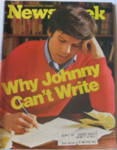Wait.  Johnny Can't do What?