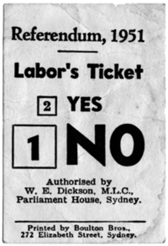 Communist Party Dissolution Bill referendum