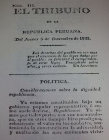 El Tribuno de la Republica Peruana