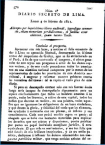 El diario secreto de Lima