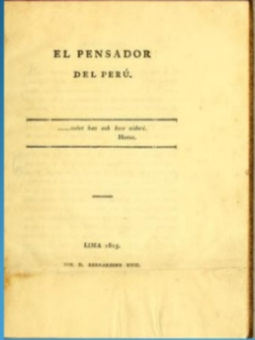 El Pensador del Perú