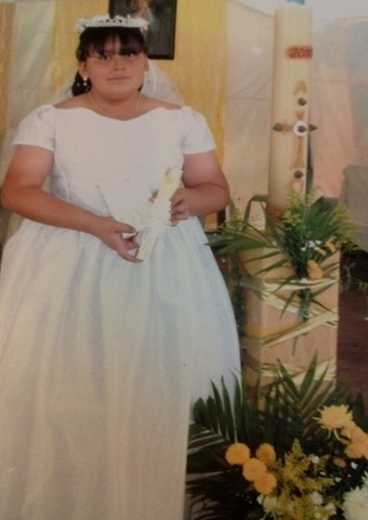 Primera comunión y Terminé las terapias físicas.