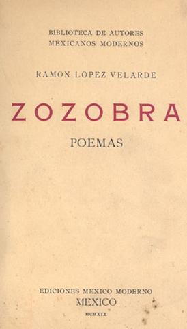 Zozobra de Ramón López Velarde