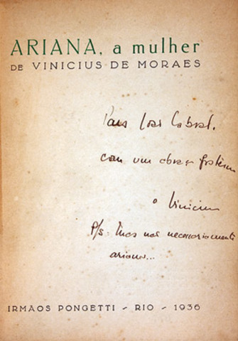 Ariana, a mulher de Vinicius de Moraes