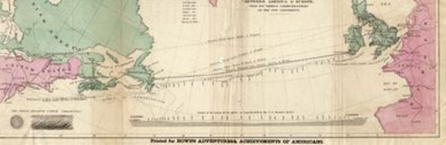 Primer cable trasatlantico