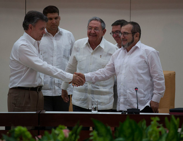 SE CONCRETA ACUERDO DE JUSTICIA ENTRE GOBIERNO Y FARC
