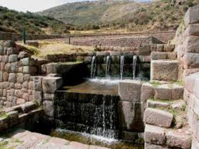 INCA MACHU PICCHU HIDRAULICA