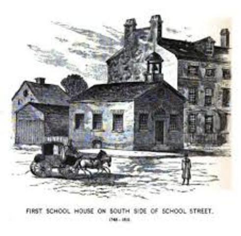 Boston Latin Grammar School Established
