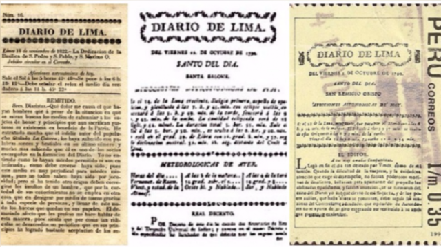 El diario de lima&nbsp;&nbsp;(1° de octubre de 1790)
