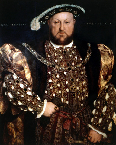 King Henry VIII Ascends the English throne