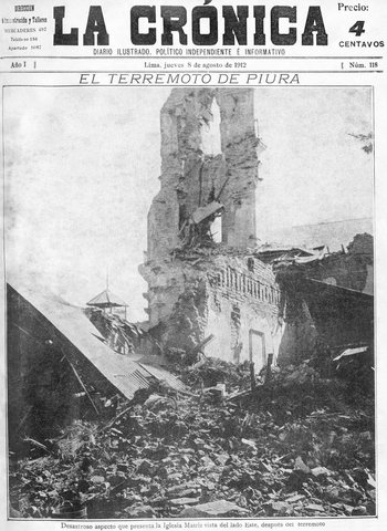 En el año 1912 aparece "La Crónica".