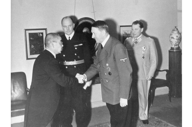 Hitler forms an alliance with Japan.