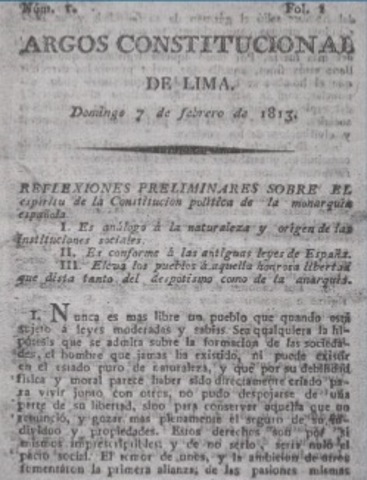El Argos Constitucional de Lima