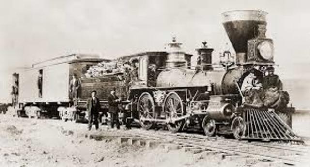First transcontinental Railroad