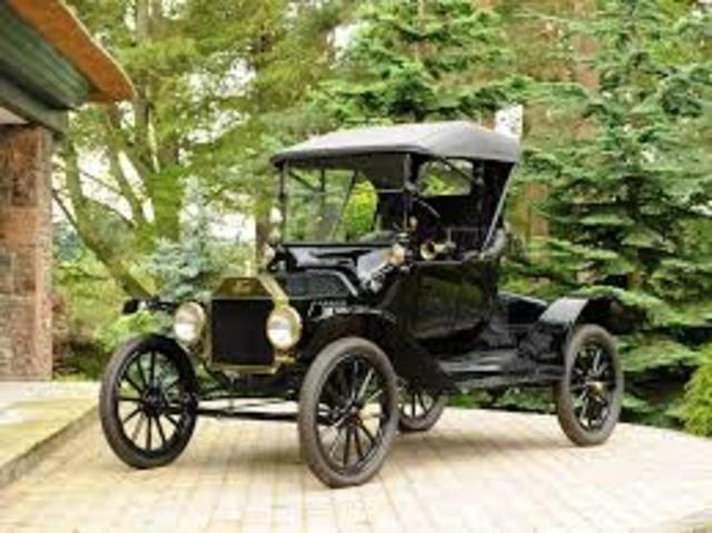 Model T was introduced