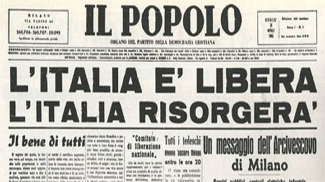 La liberazione dell'Italia settentrionale