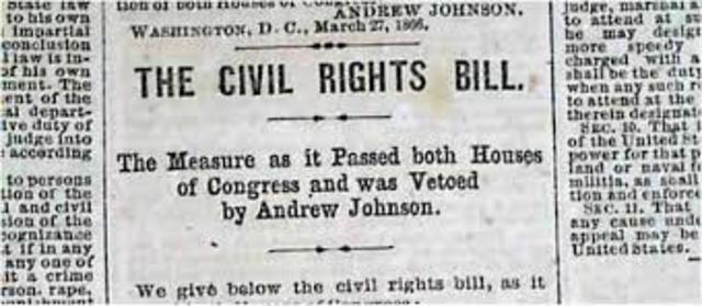 Civil Rights Act 1866