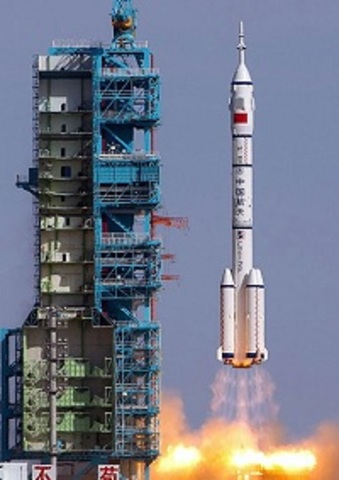 Foguete lançado a lua