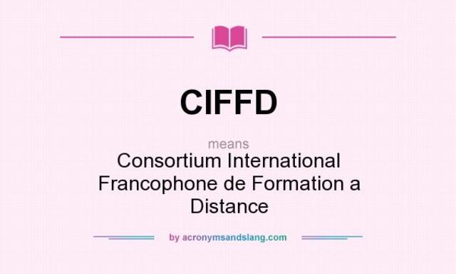 Consortium International Francophone de Formation à Distance