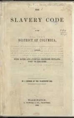 Virginia Slave Codes