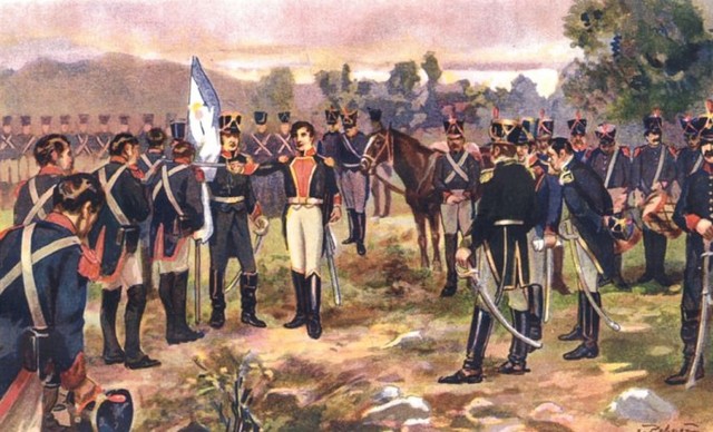 Belgrano en el Ejercito del Norte.