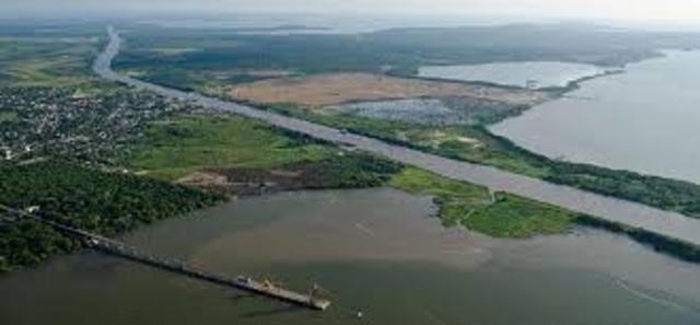 Canal del dique - Cartagena de Indias