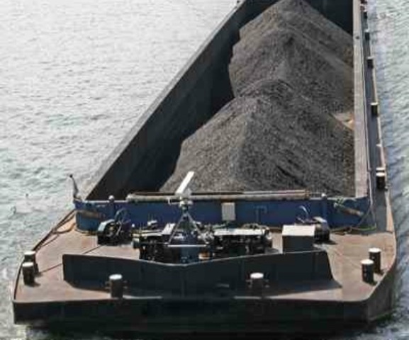 The first ever recorded coal shipment for commercial use.