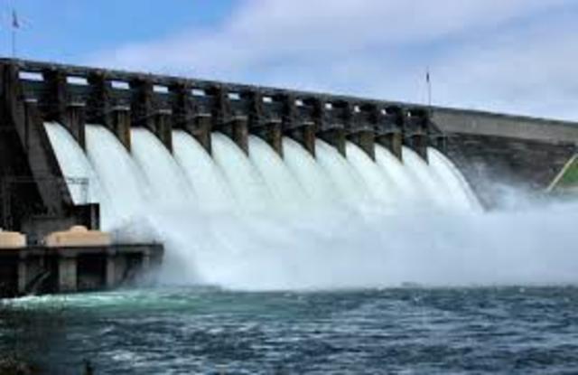 Hydro-power produced about 1/3 of the nations total electricity consumption.