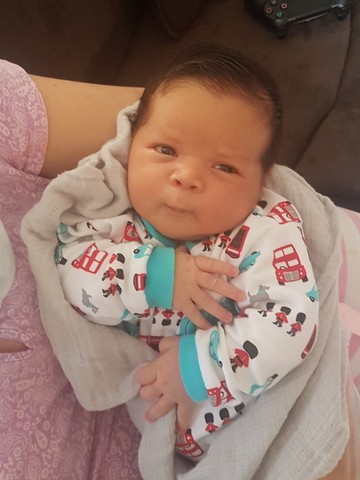 Nacimiento de mi segundo hermano Ángel