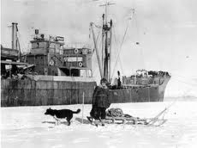 The First Flight Over South Pole