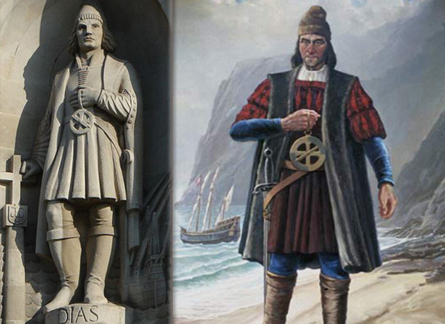 Diaz raggiunge "via Asia" il CAPO DI BUONA SPERANZA