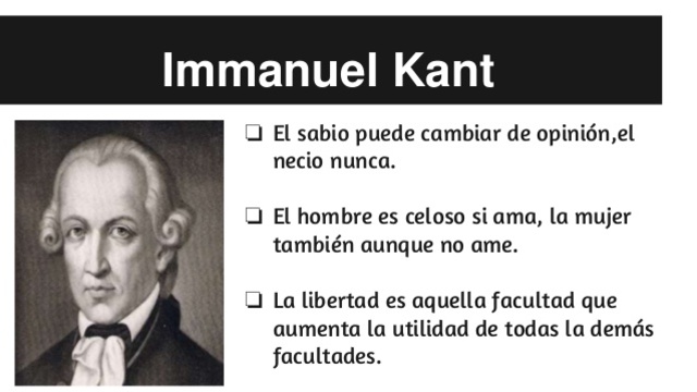 IMANNUEL KANT