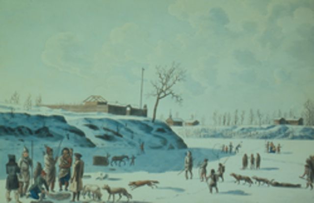 Governor Semple Burns Fort Gibraltar