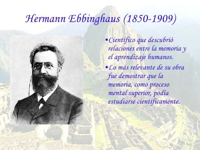HERMANN EBBINGHAUS