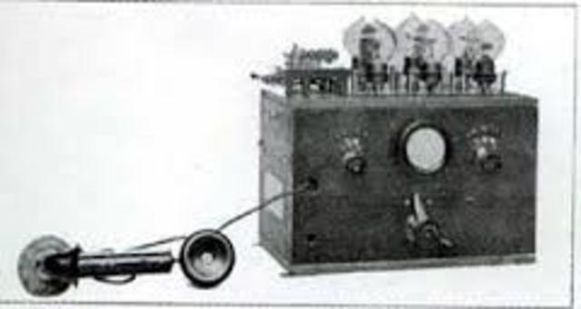 Primera transmisión de radiotelefonía