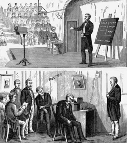 Alexander G. Bell Invented the Telephone.